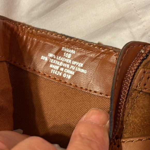 Lauren Ralph Lauren Damara Leather Ankle Boots - Picture 12 of 13